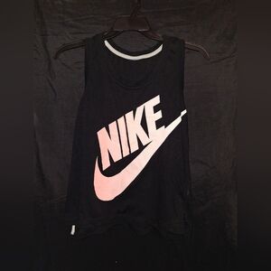 Nike Women's Tank Top in Black and Light Pink